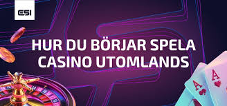 Utländska Casino En Översikt av Spelvärlden